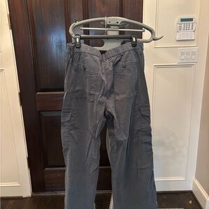 American Eagle Outfitters Charcoal Cargo Pants